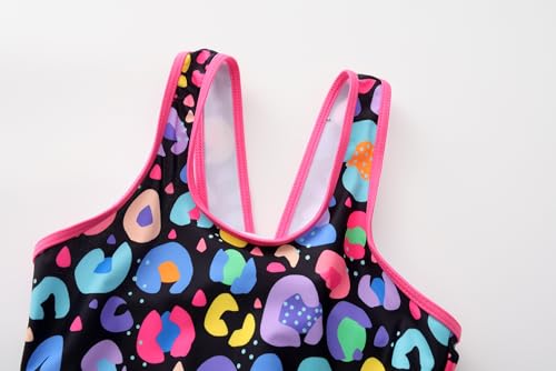 Image of Girls One Piece Unicorn Swimsuit Mermaid Swimwear Rainbow Bathing Suit