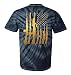 HAASE UNLIMITED Mens Big American Flag With Machine Guns T-shirt