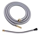 88624000 Pull-out Hose Combo for Hansgrohe Kitchen Faucets, Pull-down Spray Hose Replacement with Brass Connectors, 59-Inch + 10.5-Inch