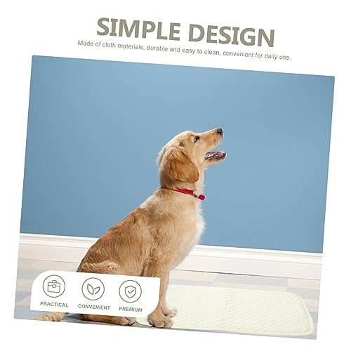 COLLBATH Sommer Kühlmatte Für Haustiere Aus Atmungsaktivem Eisfaserstoff Kleine Kühlunterlage Für Hunde Kaninchen Und Hamster Vielseitig Für Zuhause Und Reisen