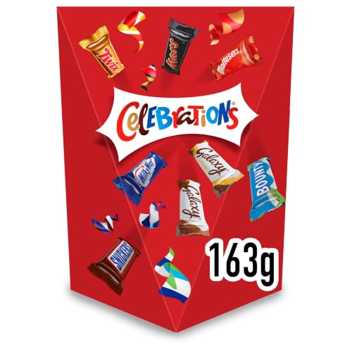 Celebrations Assorted Milk Chocolate Multipack Chocolate Box 163g