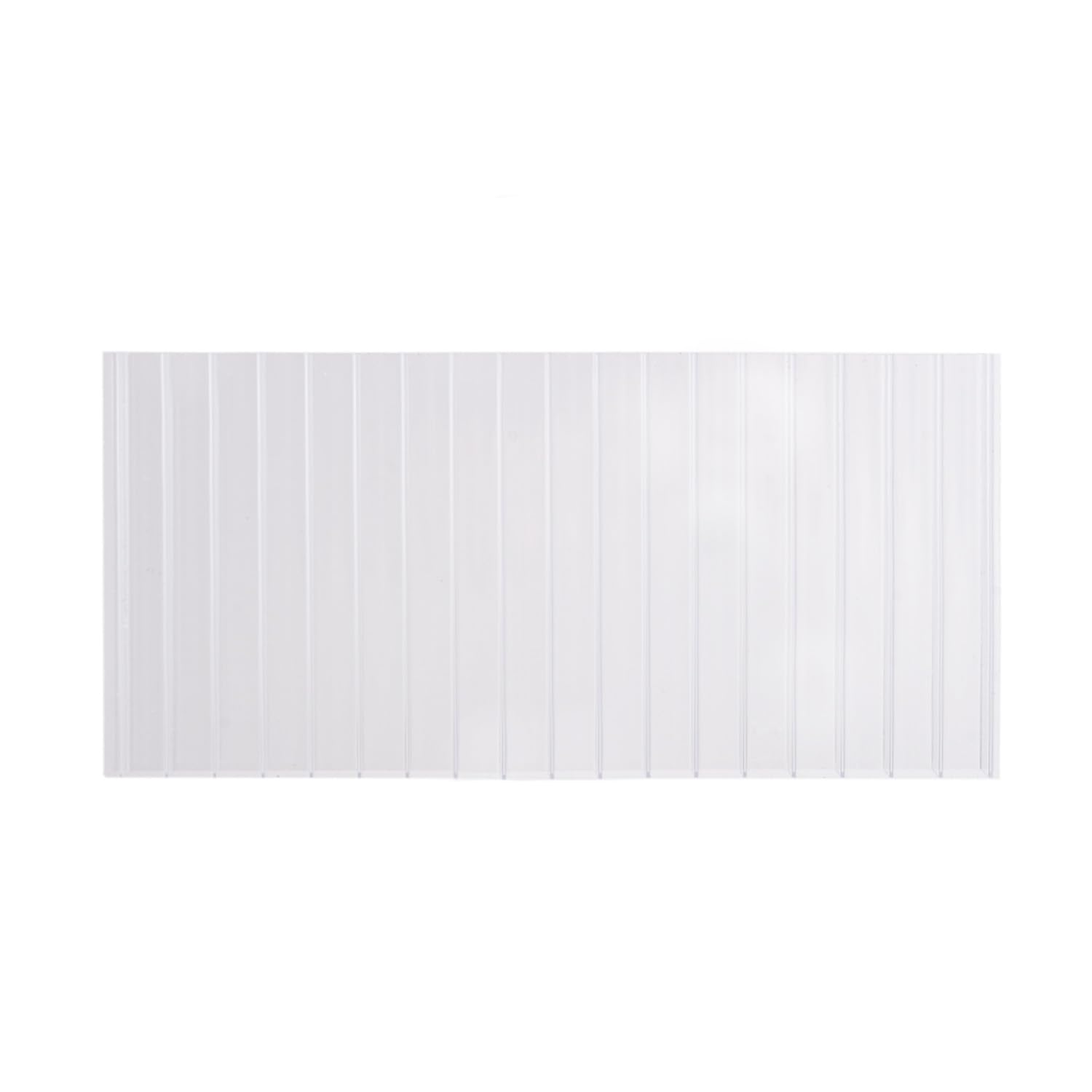 LASTRA POLICARBONATO ALVEOLARE 210x100 cm Spessore 10 mm 2 PARETI TRASPARENTE