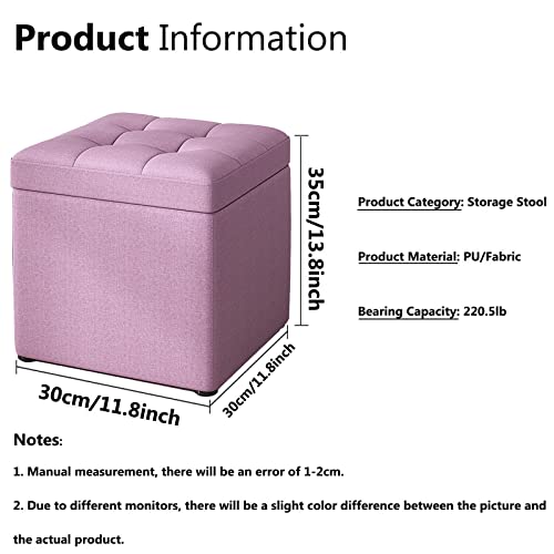 Salon et chambre : sublimez votre espace avec ce pouf cube violet clair