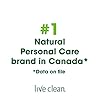 Live Clean Shampoo, Hydrating Fresh Water, 750 mL #1