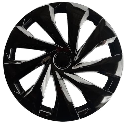 Jant Kapağı, Esnek Kırılmaz Siyah Piano Black Jant Kapağı A1501 Renault, 15
