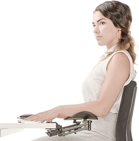 330-000-BK - ErgoRest Articulating Arm Support - Black - Standard Arm, Standard Pad
