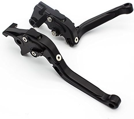 FXCNC Palancas de embrague de freno plegables extensibles para VERSYS 1000 2012-2014, ZX636R ZX6RR ZX6RR 2000-2004, ZX10R 2004-2005, ZX9R 00-03,