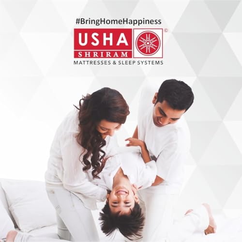Image of Usha Shriram Roll-Up Foldable Mattress | Single Size (72 x 36 inch) 20 mm Thick | Travel & Portable Mat | 1 Year Warranty