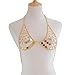 Produktbild Frauen Baby-Puppen, Chemises & Negligees Körperkette for Frauen Sexy Bikini Schmuck Frauen Badeanzüge Top Bh Ketten Sommer Zubehör for Beach Party Schwimmbad Nachtclub Körperkette Sexy Einstellbare Fü