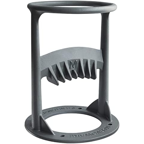 MARVOWARE Heavy Duty Firewood Splitter, Cast Iron Kindling Log Splitting Tool, Sturdy and Enhanced Structure Firewood Cutter Wood Splitting Wedge Cover