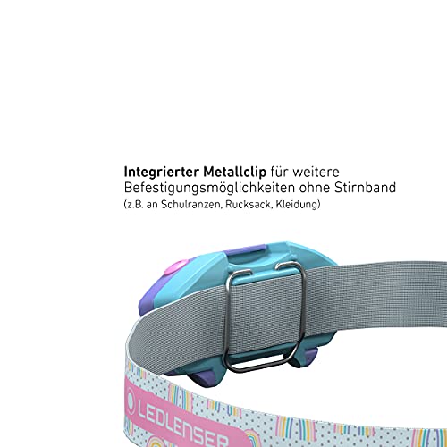 Ledlenser KIDLED2 Kinder-Stirnlampe, mit AAA-Batterien betrieben, 35g, IP44 – Ansicht 5
