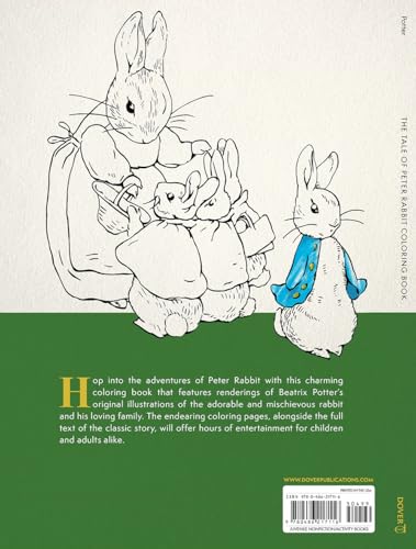 The Tale of Peter Rabbit Coloring Book (Dover Classic Stories Coloring Book)