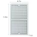 XIMOON IAF-H-100C Hepa Replacement Filter with Idylis Air Purifiers IAP-10-280, IAP-10-200, Part # IAF-H-100C, IAFH100C 2 Type C Hepa Filter + 2 Carbon Pre-Filter