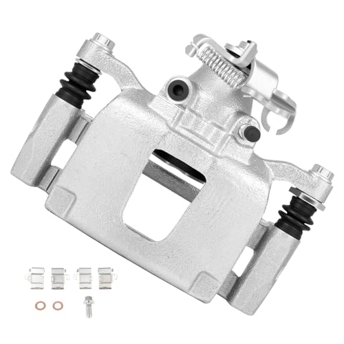 Image of cciyu 18B5398 Rear Right Brake Caliper With Bracket For Chrysler For Town & Country 2012-2016,For Dodge For Grand Caravan 2012-2020,For Ram For C /V 2013-2015,For Volkswagen For Routan 2012-2014