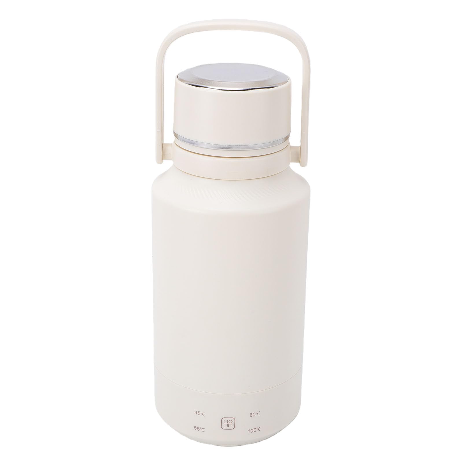 SIXRUN Hervidor Eléctrico Portátil 1L, Caldera de Agua de Viaje de Acero Inoxidable de Calentamiento Rápido (Enchufe europeo 220V)