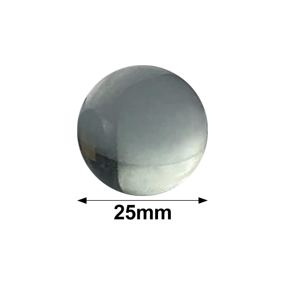 50PCS Boules décoratives, 25mm Billes de Verre Unies pour vases, Aquariums et décoration intérieure, Transparente