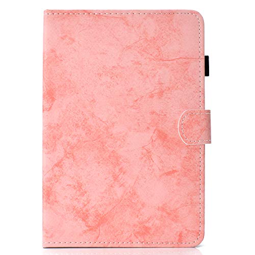 Uliking Universal Case For 7.5-8.5 Inch Andriod Ios Ipad Tablet, Slim Stand Folio Pu Leather Protective Wallet Magnetic Shell With Card/Pencil Holder For 7.9" 8.0" & Other Tablets+ Stylus, Pink #TOP1