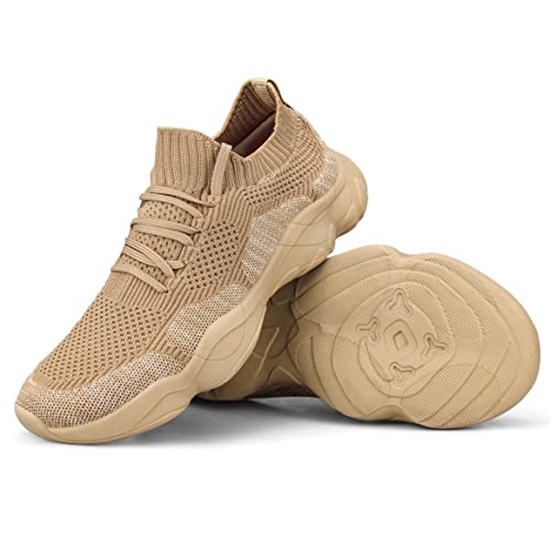 Image of Feethit Mens Slip On Running Shoes Breathable Lightweight Comfortable Fashion Non Slip Sneakers for Men