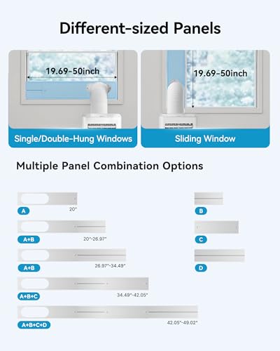 Image of Feelfunn 12000 BTU Smart Portable Air Conditioner, 3-in-1 AC for 600 Sq.Ft