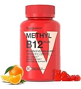 B12 Vitamins Gummies with Vitamin D - 90 Count | Vitamin D 5000 IU & Methyl Vitamin B12 1000 mcg ...