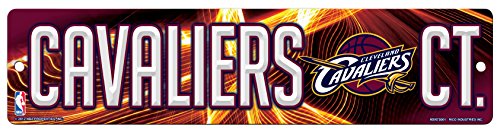 Rico Industries NBA Cleveland Cavaliers High-Res Plastic Street Sign