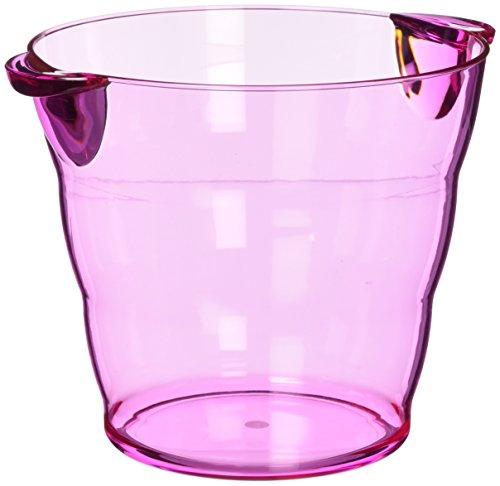 Endoshoji PAIBX02 Commercial Ice Bucket, Red, Acrylic