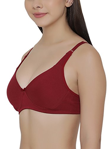 Image of Clovia Cotton Women's Pack of 2 Full Coverage Non-Padded Wirefree Full Cup Bra