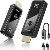 ワイヤレスHDMI 無線 送受信機セット小型 拡張モード 4台増設可能 収納に便利 無線化 30m安定転送距離 1080P/5Ghz WIFI&設定不要 映像音声同期出力 TV/PC/Mac/Laptop/Window/カメラ/監視カメラなど対応