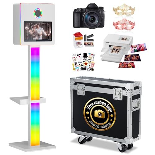 Mirror Photo Booth with Camera, Printer, 15.6