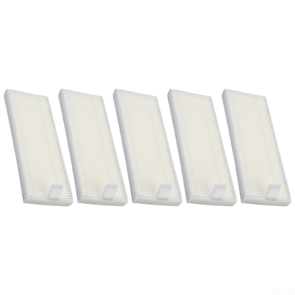 Lot De 5 Filtres Lavables Pour Aspirateur Robot F1 - Filtration Poussière, Protection Moteur, Réutilisables