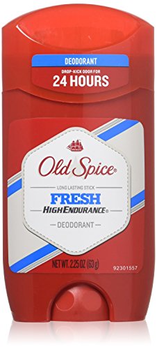 Old Spice High Endurance Deodorant Long Lasting Stick Fresh 2.25 oz (Pack of 5)