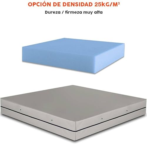 Miniatura 6 de Ventadecolchones Colchoneta Para Rocódromos Y Gimnasios Con Aireadores. Quitamiedos Para Escalada - Medida: 200 X 200 X 20 Cm. Espuma Extrafirme De 25 Kg M3 Funda Pvc 650 G M2 Gris
