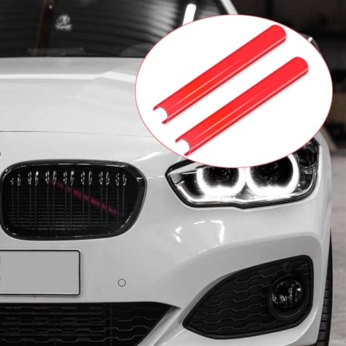 Garniture rouge de calandre BMW E60 E61 : couverture de grille d'aération robuste et esthétique