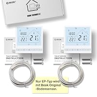 Beok Smart Thermostat 2er-Pack Heizungsthermostat Raumthermostat 3A TOL47 – Ansicht 3