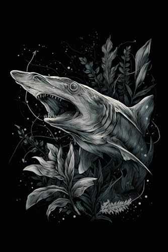 Notizbuch: Koboldhai Notizbuch | 6x9 Zoll DIN A5 | 100 Seiten liniert | Fische Notizheft | Tauchen Tagebuch | Nasenhai Geschenk | Haifisch Schreibheft