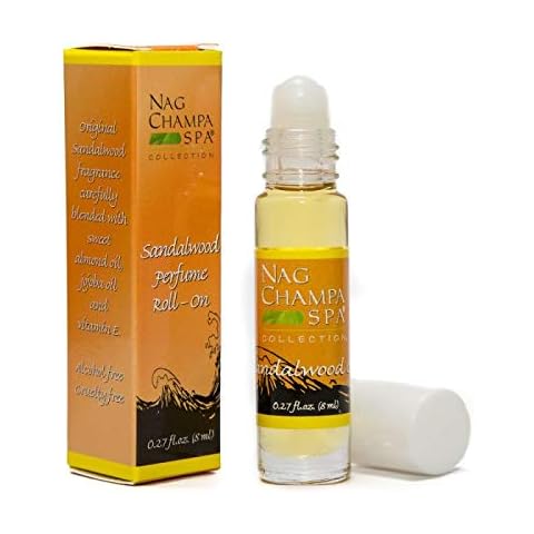 Nag Champa Spa Sandalwood Perfume Roll-on - 8 ml. (.27 fl. oz.) Cover