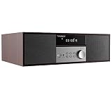Vintage Home CD Stereo System (40W RMS Micro Shelf System with Bluetooth, CD Player, USB Playback, F