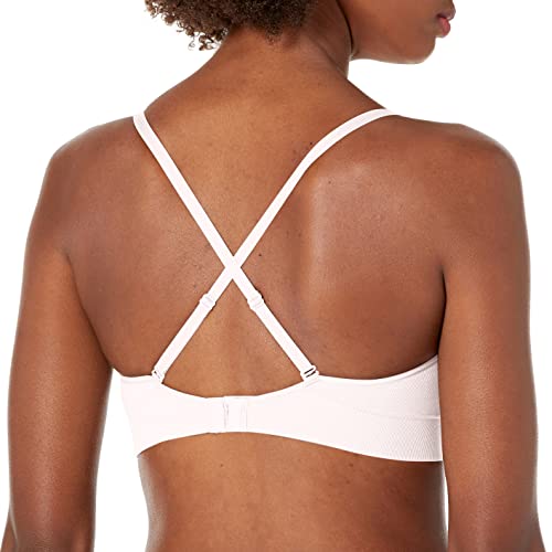 Image of Maidenform Women's M Rib Seamless Bralette, Soft Wireless Pullover Bra, Convertible Straps