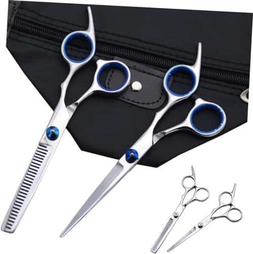 Kit Barbeiro Aço Inox Cabeleireiro Tesouras Navalha Pentes Barbearia Corte Masculino Profissional Ba