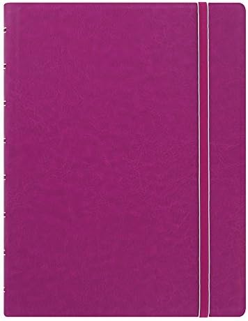 Filofax Notebook, A5 Size, 8.25 x 5.182 inches, Fuchsia (B115011U)