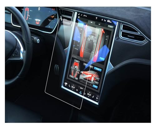 Écran tactile central pour Tesla endommagé ? Évitez les rayures avec ce verre trempé 15''