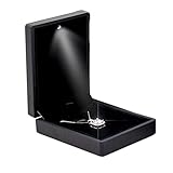 PERFEKTER ORGANIZER FÜR RING-ANHÄNGER: Große Schachtel, zum des Wertes irgendeines Geschenkinhalts innen hinzuzufügen. Geschenk-Box ONLY, Ring-Anhänger In dem Bild nicht enthalten