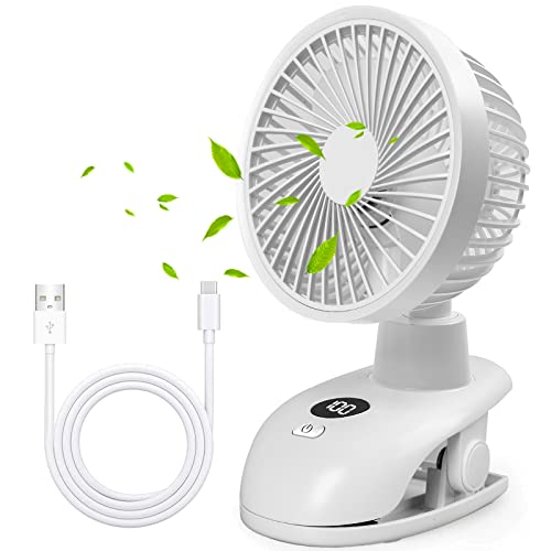 卓上扇風機 クリップ 扇風機 首振り usb 充電式 小型扇風機 ミニ 静音...