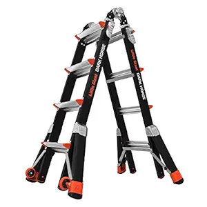 Little Giant, 15147-001, Multipurpose Ladder, 17 Ft, Ia, Fiberglass