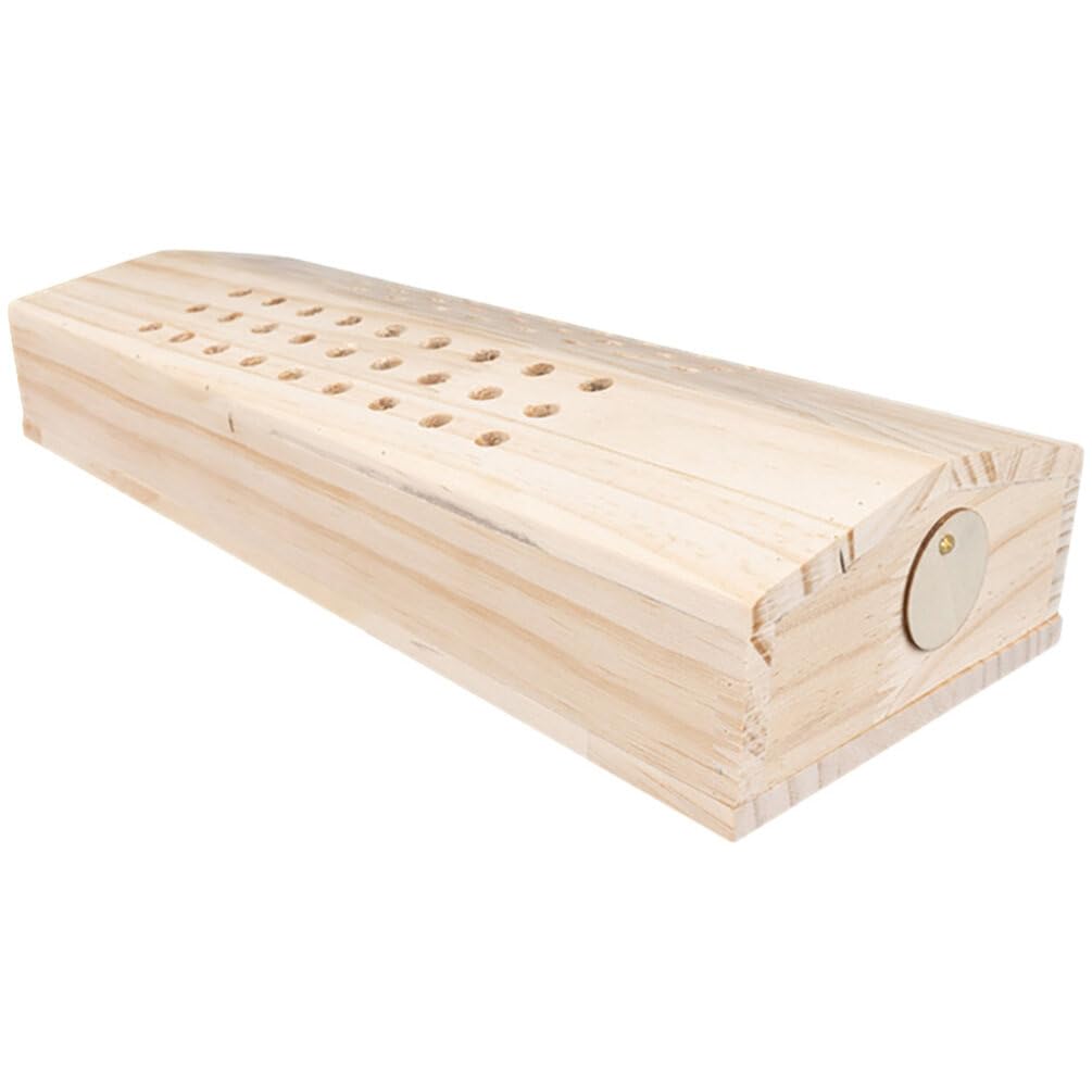 Oreiller cervical Healvian en bois contre les douleurs de nuque et raideurs lombaires
