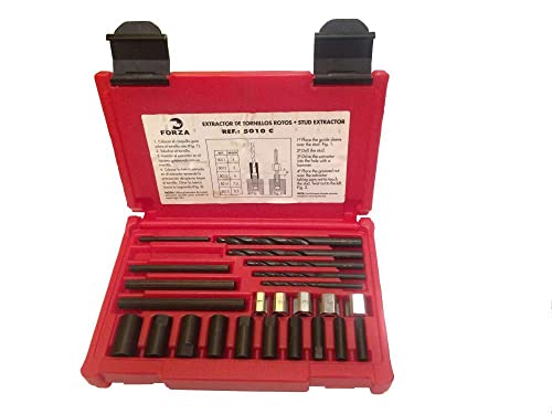 Forza Complete Set including 5 Drill Bits - 10 Outer Inner Guide
