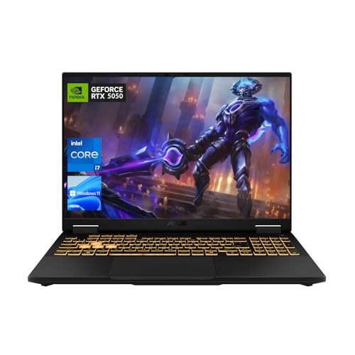 TUF F16 RTX 5050 VR-Ready Gaming Laptop, 16" FHD+(1920x1200) 165Hz, Intel i7-14650HX, NVIDIA RTX 5050, 64GB DDR5, 1TB SSD, RGB retroilluminato KB, Webcam FHD, MUX Switch con NVIDIA Advanced
