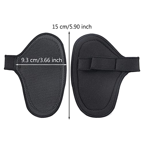 5 Pcs Luvas de Peso Homens - Luvas de levantamento de peso antiderrapantes | Almofadas de aperto de