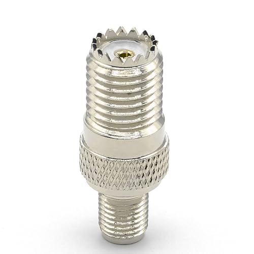 Adaptador Mini UHF PL259 a SMA conector coaxial 2 piezas miniatura 6