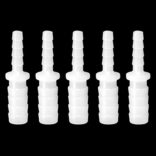 Feelers Plastic Hose Barb Reducer, 5/16" to 3/16" Barb Hose